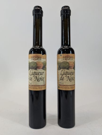 2 bouteilles Elie-Arnaud Denoix, Liqueur de Noix, 