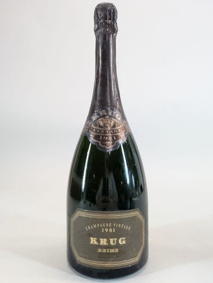 1 bouteille Krug, Champagne, Vintage, 1981