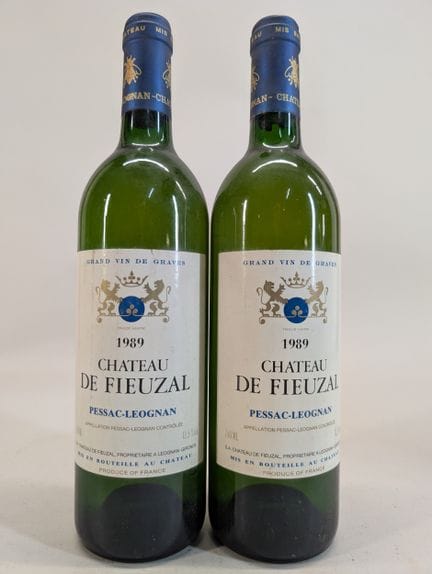 2 bouteilles Château de Fieuzal, Pessac-Leognan, B