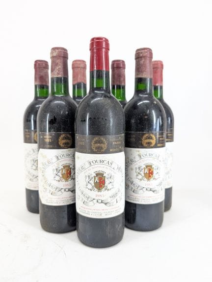7 bouteilles Château Fourcas Hosten, Listrac Médoc