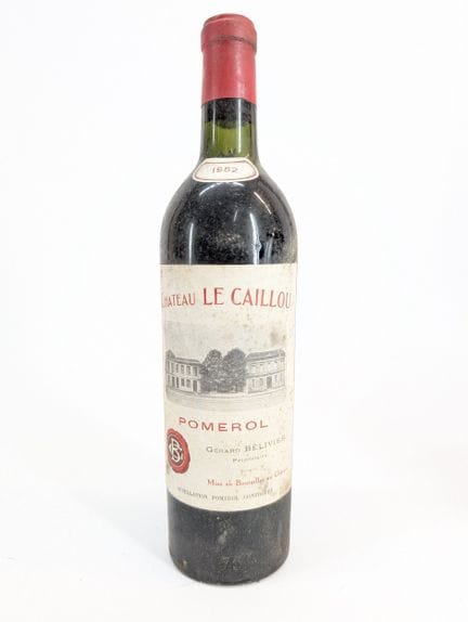 1 bouteille Château le Caillou, Pomerol, 1952, éti