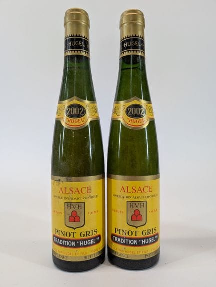 2 demi-bouteilles Hugel et Fils, Pinot Gris, Tradi