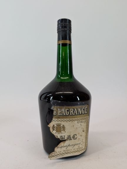 1 bouteille Cognac, Gaston de Lagrange, Fine Champ