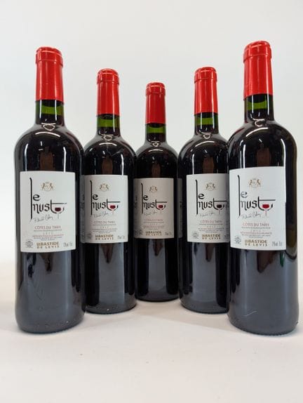 5 bouteilles Labastide de Levis, Côtes du Tarn, Le
