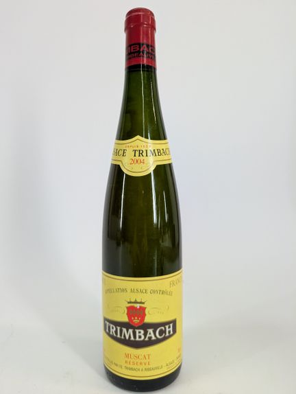 1 bouteille Trimbach, Muscat, Réserve, 2004