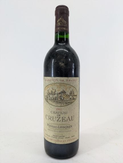 1 bouteille Château de Cruzau, Pessac-Léognan, Rou