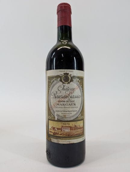 1 bouteille Château Rauzan-Gassies, Margaux, Deuxi
