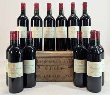 12 bouteilles La Grange Neuve de Figeac, Saint-Émi