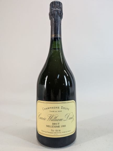 1 botella de Deutz, champán, Cuvée William Deutz, 