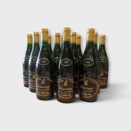 12 bouteilles Domaine du Viking, Vouvray, 1995