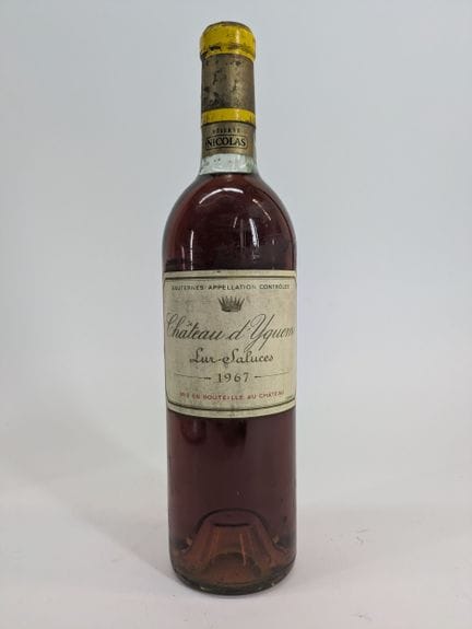 1 bouteille Château d'Yquem, Sauternes, Lur Saluce