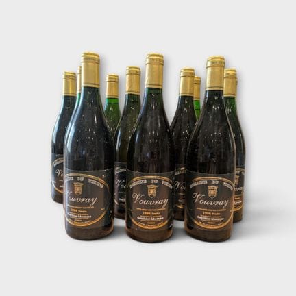 12 bouteilles Domaine du Viking, Vouvray, 1996
