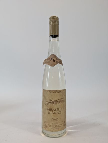 1 bouteille Hagmeyer, eau-de-vie, mirabelle d'Alsa