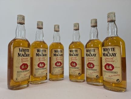 6 bouteilles Whyte & Mackay, Scotch Whisky, Specia