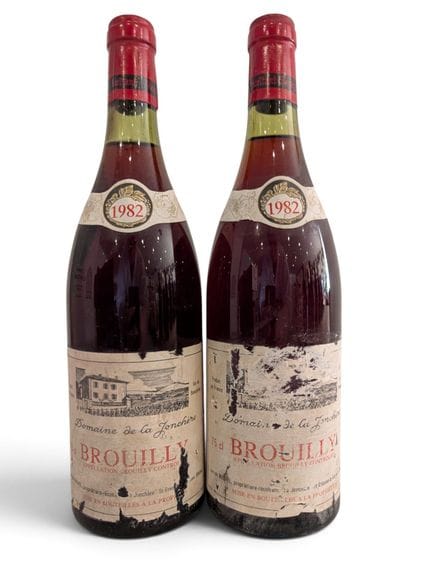 2 bouteilles Domaine de la Jonchère, Brouilly, 198