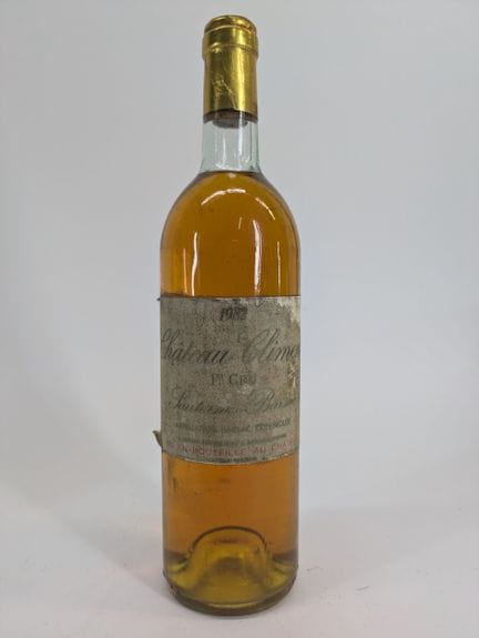 1 bouteille Château Climens, Sauternes Barsac, 1er