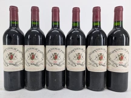 6 bouteilles Château Fourcas Hosten, Listrac Médoc