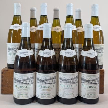 11 bottles of Guy Bocard, Meursault, Les Grands Ch