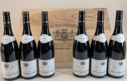 6 bottles of Paul Jaboulet Aîné, Hermitage, La Pet
