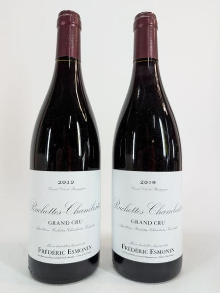 2 bottles of Frédéric Esmonin, Ruchottes-Chamberti