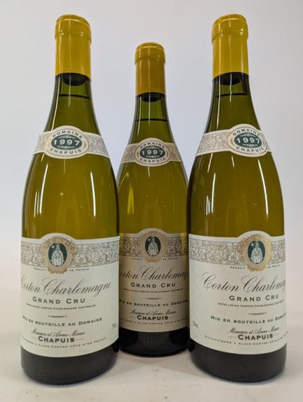 3 bottles of Maurice &amp; Anne-Marie Chapuis, Cor