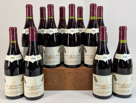 12 bottles of Henri and Gilles Remoriquet, Nuits-S