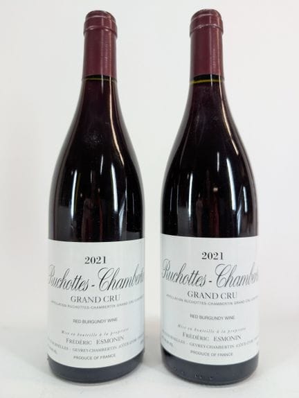 2 bottles of Frédéric Esmonin, Ruchottes-Chamberti