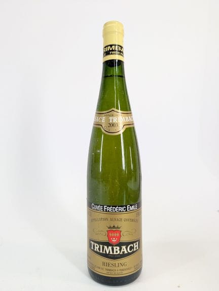 1 bottle of Trimbach Riesling, Cuvée Frédéric Émil