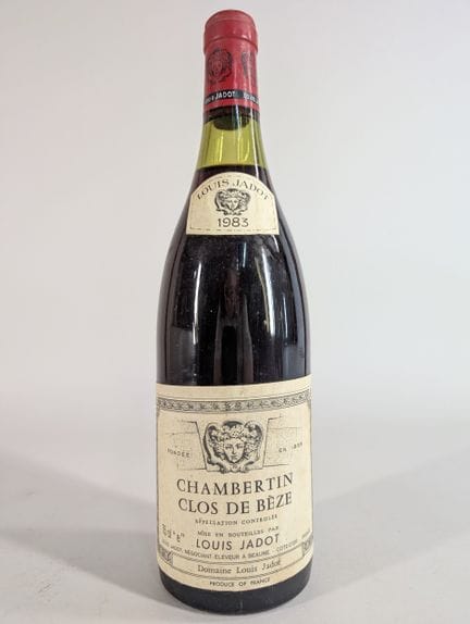 1 bottle Louis Jadot, Chambertin, Clos de Bèze, 19