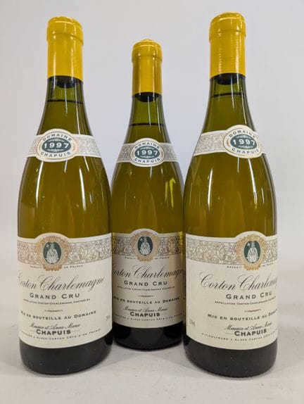 3 bottles of Maurice &amp; Anne-Marie Chapuis, Cor