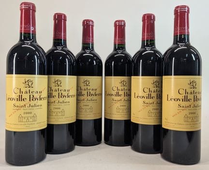 6 bottles of Château Léoville Poyferré, Saint-Juli