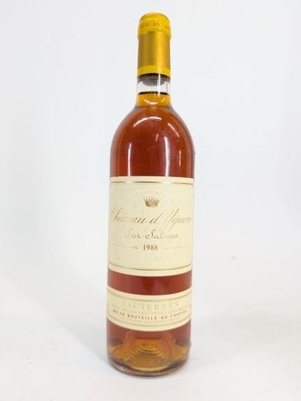 1 bottle Château d'Yquem, Lur-Saluces, Sauternes, 