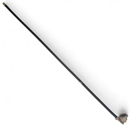 CURIOSITY
Long opium pipe with a blackened wooden 