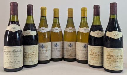 8 bouteilles :
- 4 bouteilles Domaine Ramonet, Cha