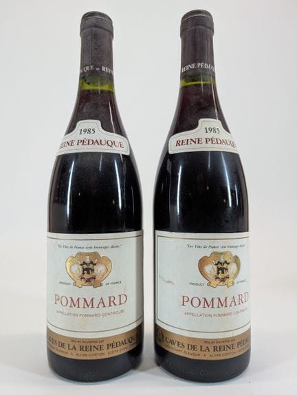 2 bouteilles Caves de la Reine Pédauque, Pommard, 