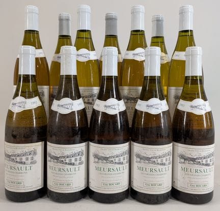 12 bouteilles Guy Bocard, Meursault, Les Grands Ch