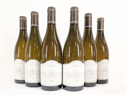 6 bouteilles Domaine Larue, Saint-Aubin, Murgers d