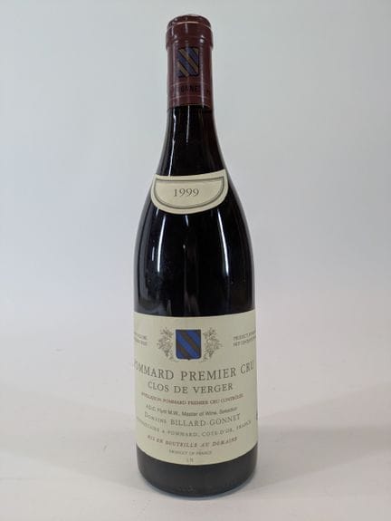 1 bouteille Billard Gonnet, Pommard, Clos de Verge
