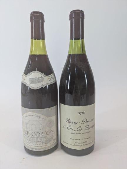 2 bouteilles :
- 1 bouteille Edmond Cornu, Aloxe C