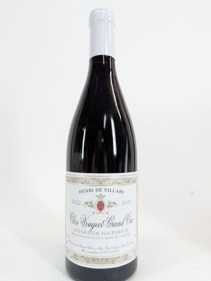 1 Flasche Henri de Villars, Clos de Vougeot, Les G