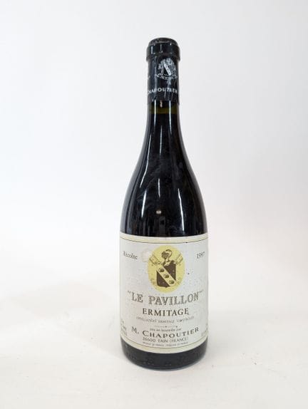 1 bouteille Chapoutier, Ermitage, Le Pavillon, Rou