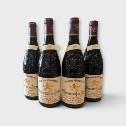 4瓶特林蒂尼昂酒庄（Domaine Trintignant）教皇新堡（Châteauneuf-du-
