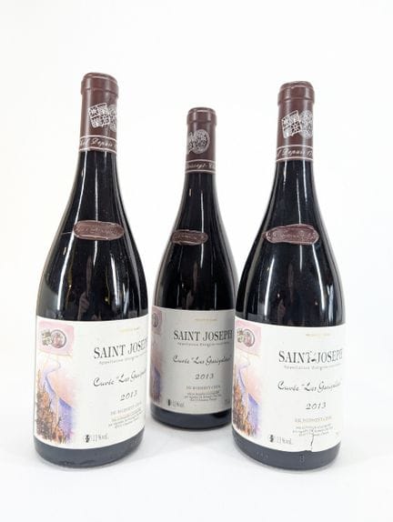 3 bouteilles De Boisseyt-Chol, Saint-Joseph, Cuvée