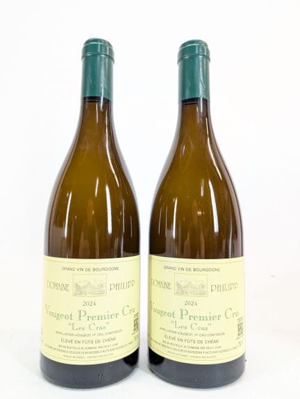 2瓶菲利普酒庄（Domaine Philipp）沃吉奥（Vougeot）一级园（Premier Cr