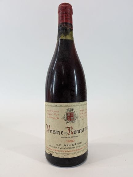 1 Flasche Domaine Jean Grivot, Vosne-Romanée, 1er 