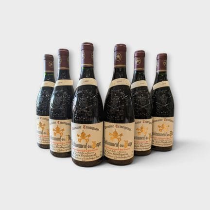 6瓶特林蒂尼昂酒庄（Domaine Trintignant）教皇新堡（Châteauneuf-du-