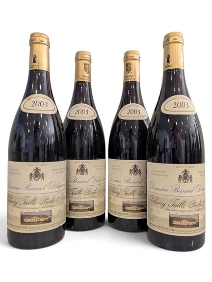 4瓶伯纳德·德拉格兰酒庄（Domaine Bernard Delagrange）沃尔内（Volnay