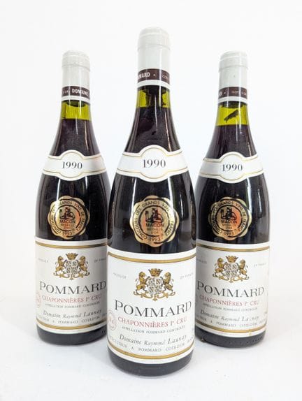3 bouteilles Domaine Raymond Launay, Pommard, Chap