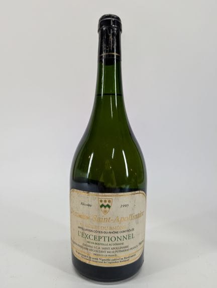1瓶圣阿波利奈酒庄（Domaine Saint-Apollinaire）1995年份“非凡”（L'E