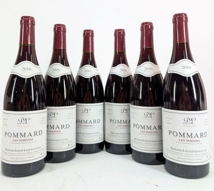 6 bouteilles Louis Lequin et Fils, Pommard, Les No